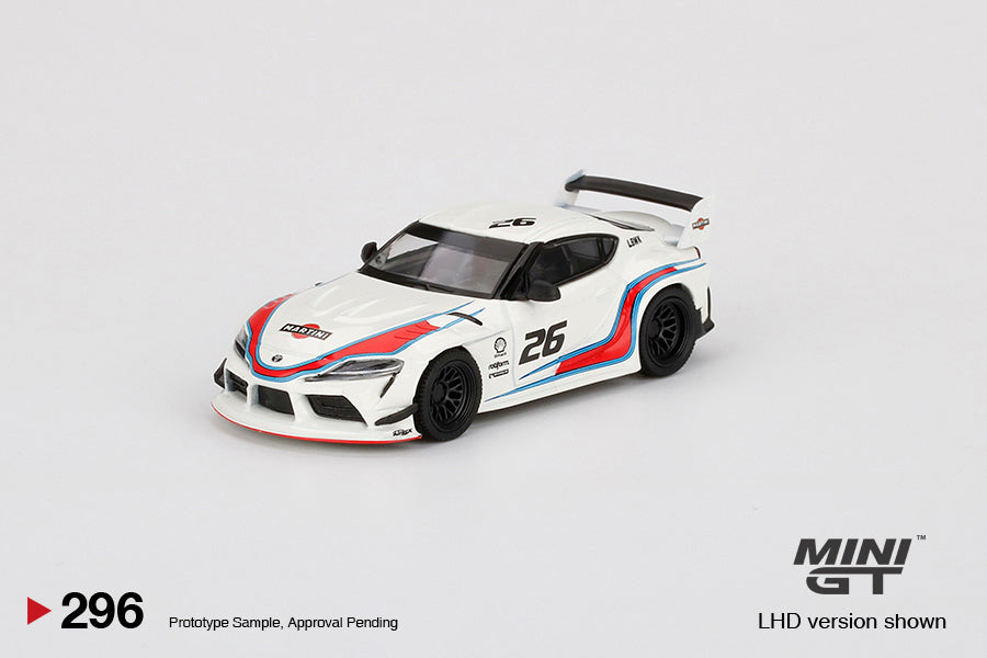 Mini GT 1/64 LB★WORKS Toyota GR Supra Martini Racing ***in clamshell blisters***