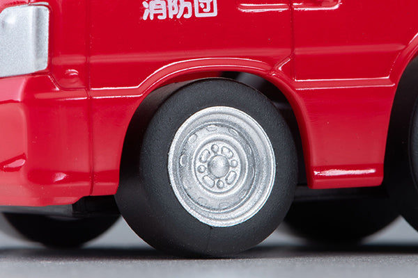 Tomica Limited Vintage 1/64 QS-04b SUBARU SAMBAR Van Fire Chief's Vehicle