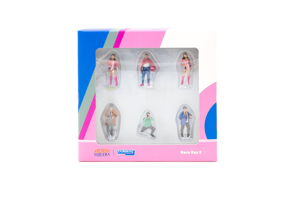 Tarmac Works 1/64 Figures Race Day 2