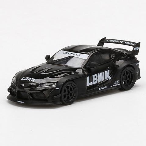 Mini GT 1:64 China Exclusive LB★WORKS Toyota GR Supra Black  (box packaging)