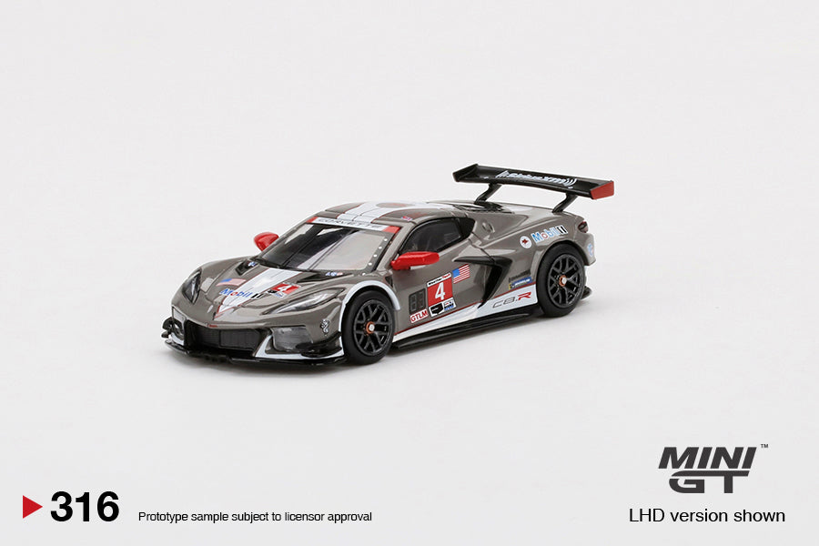 Mini GT 1/64 Chevy Corvette C8.R #4 2021 IMSA Sebring 12Hr