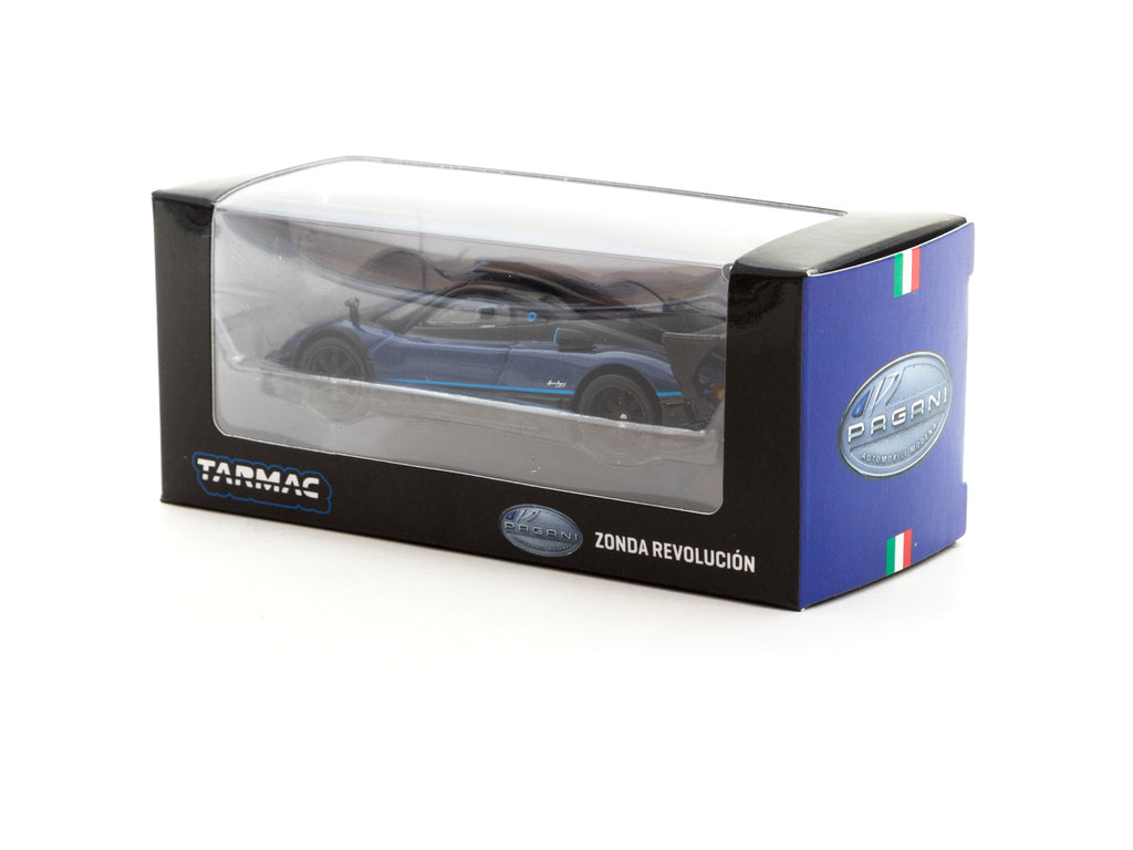 Tarmac Works 1/64 Pagani Zonda Revolución Blue Metallic