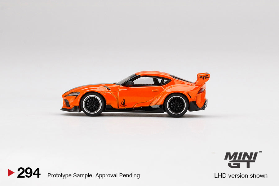 Mini GT 1:64 Mijo Exclusive Pandem Toyota GR Supra Orange ***in clamshell blisters***