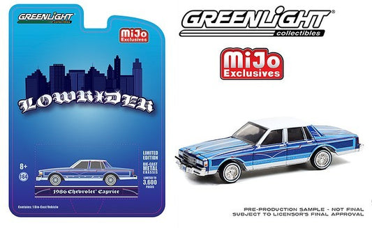 Greenlight 1:64 MiJo Exclusive Lowriders 1986 Chevrolet Caprice