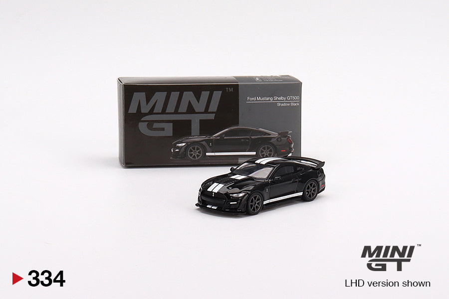 Mini GT 1/64 Ford Mustang Shelby GT500 Shadow Black ***in clamshell blisters***