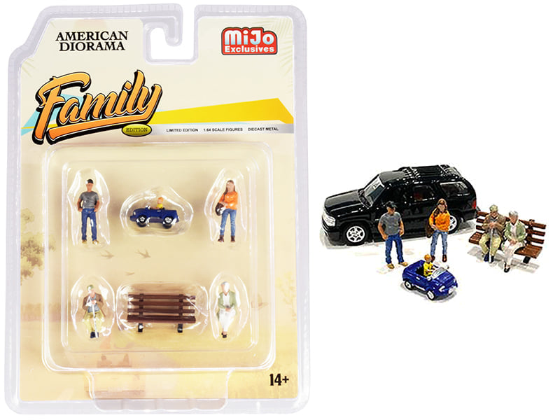 American Diorama 1:64 Mijo Exclusive Figures - Family