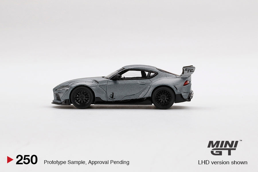 Mini GT 1:64 Mijo Exclusive Pandem Toyota GR Supra V1.0 Matte Grey Limited Edition ***in clamshell blisters***