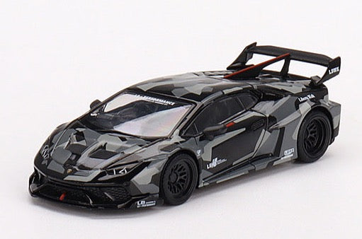 Mini GT 1/64  LB★WORKS Lamborghini Huracán GT Digital Camouflage ***in clamshell blisters***
