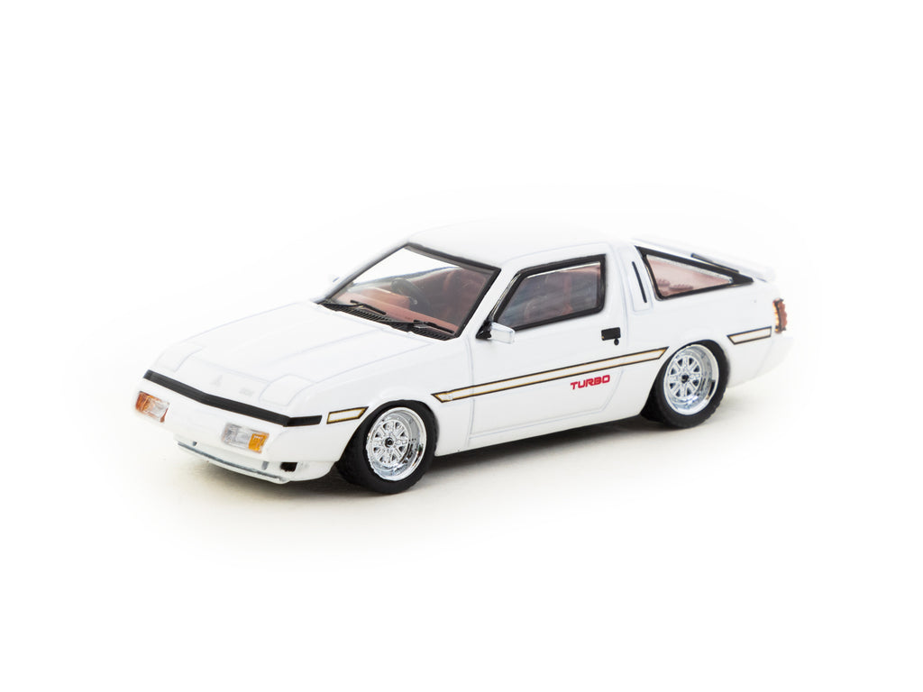Tarmac Works 1/64 Mitsubishi Starion White Metallic