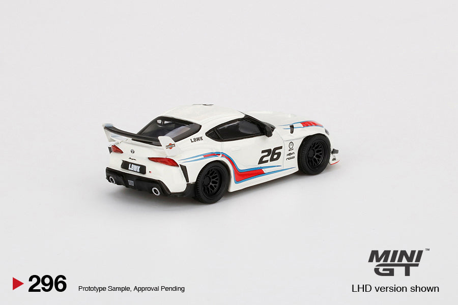 Mini GT 1/64 LB★WORKS Toyota GR Supra Martini Racing ***in clamshell blisters***