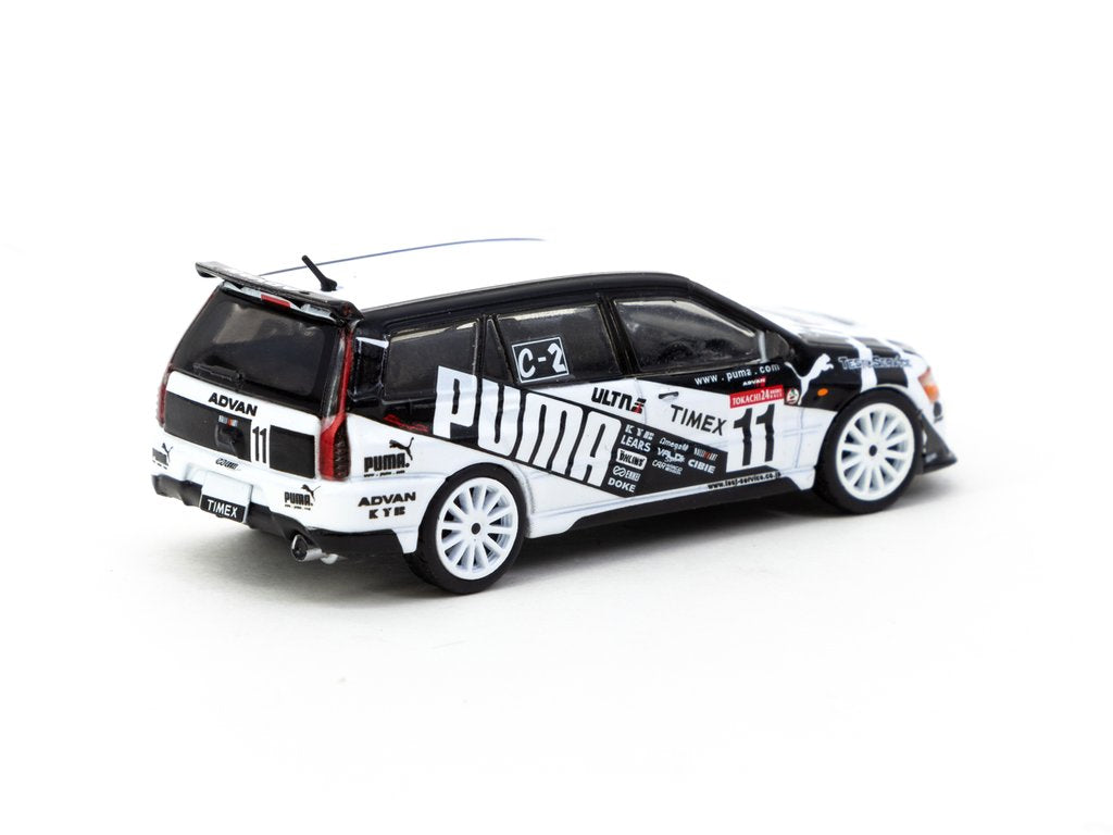Tarmac Works 1:64 Mitsubishi Lancer Evolution Wagon Super Taikyu 2000 Tokachi 24H race livery