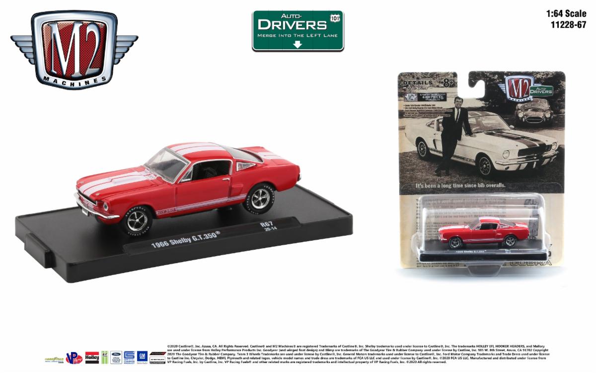 M2 Machines 1:64 Auto-Drivers Release 67 - 6 Style Assortment
