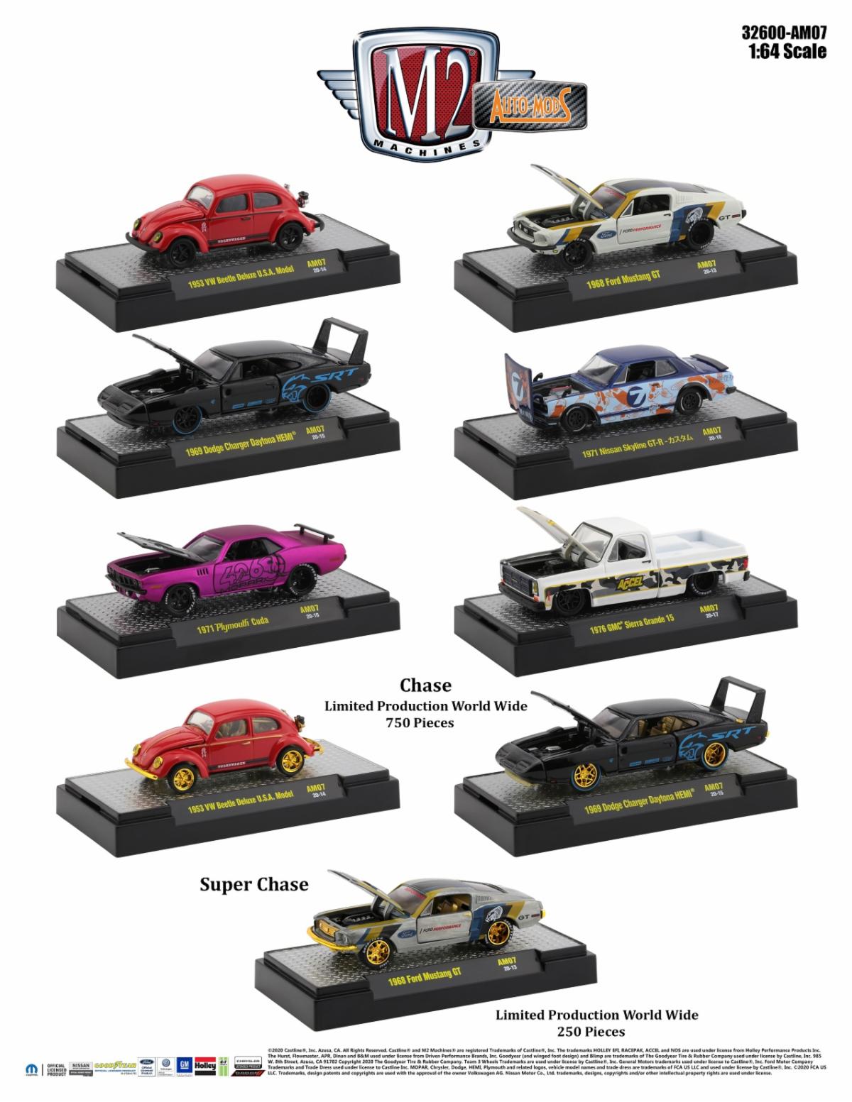 M2 Machines 1:64  Auto-Mods Release 07