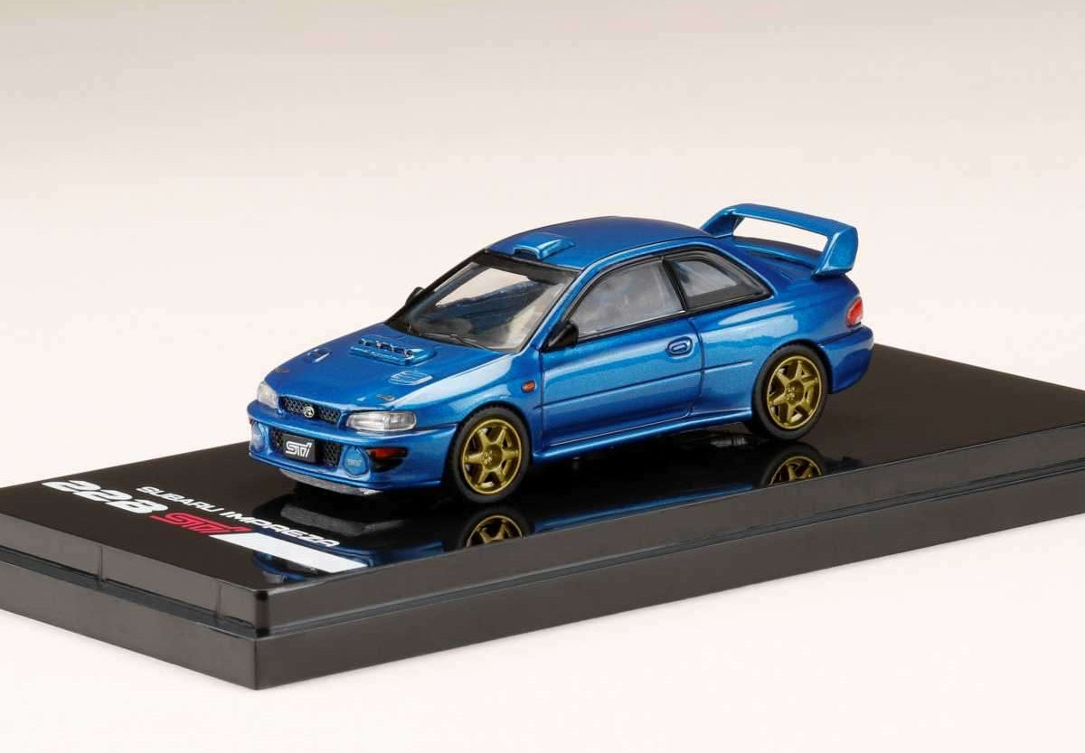 Hobby Japan 1/64 SUBARU IMPREZA 22B STi Version (GC8改) Rally Base Car