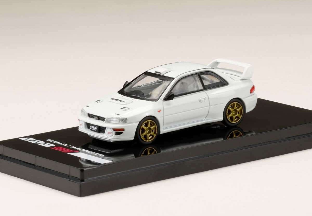 Hobby Japan 1/64 SUBARU IMPREZA 22B STi Version (GC8改) Rally Base Car