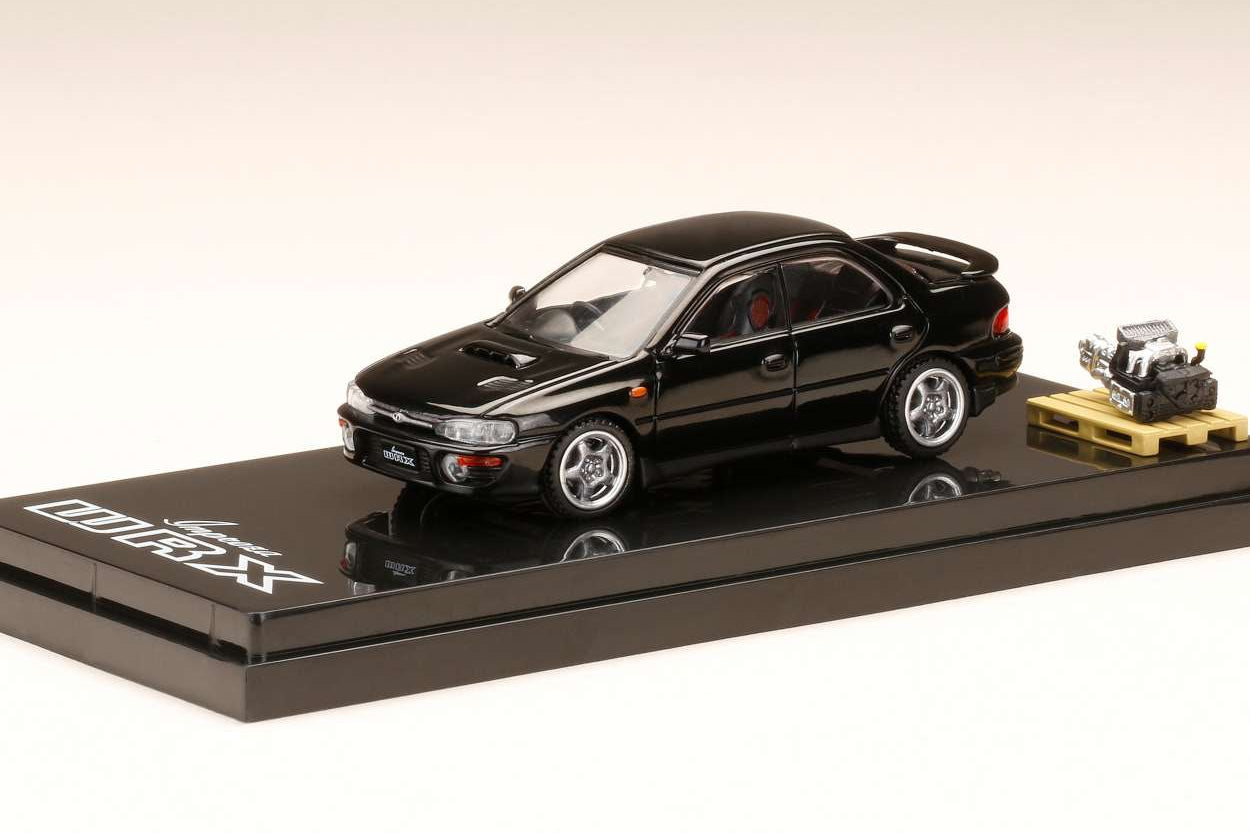 Hobby Japan 1/64 SUBARU IMPREZA WRX (GC8) 1992 with Engine Display Model