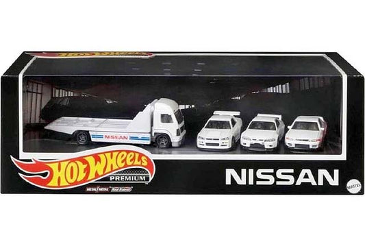 Hot Wheels 2021  1/64 Premium Skyline GT-R Diorama Collector Nissan White Box Set