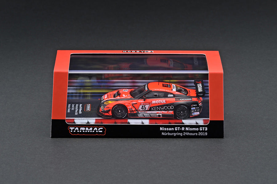 Tarmac Works 1/64 Nissan GT-R Nismo GT3 Nürburgring 24hours 2019 Motul Red