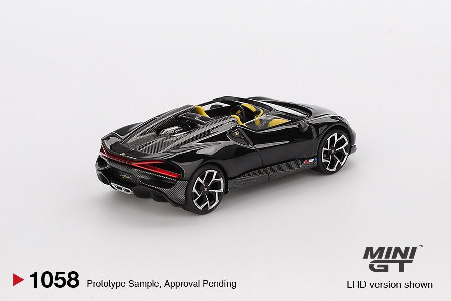 [ETA:  Dec 2025 ] Mini GT 1/64 Bugatti W16 Mistral Black