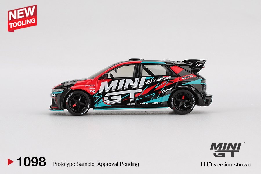 [ETA:  Apr 2026 ] Mini GT 1/64 Hyundai Ioniq 5N MINI GT RS-01T 2025 Tokyo Auto Salon