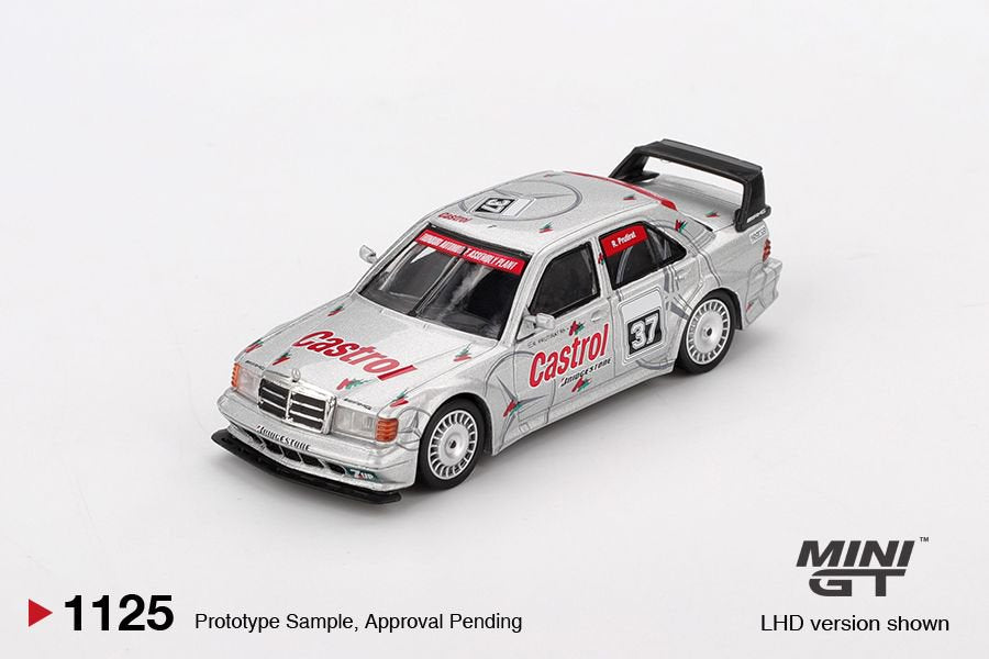 [ETA:  Feb 2026 ] Mini GT 1/64 Mercedes-Benz 190E 2.5-16 Evolution II #37 1995 SE Asia Touring Car Championship