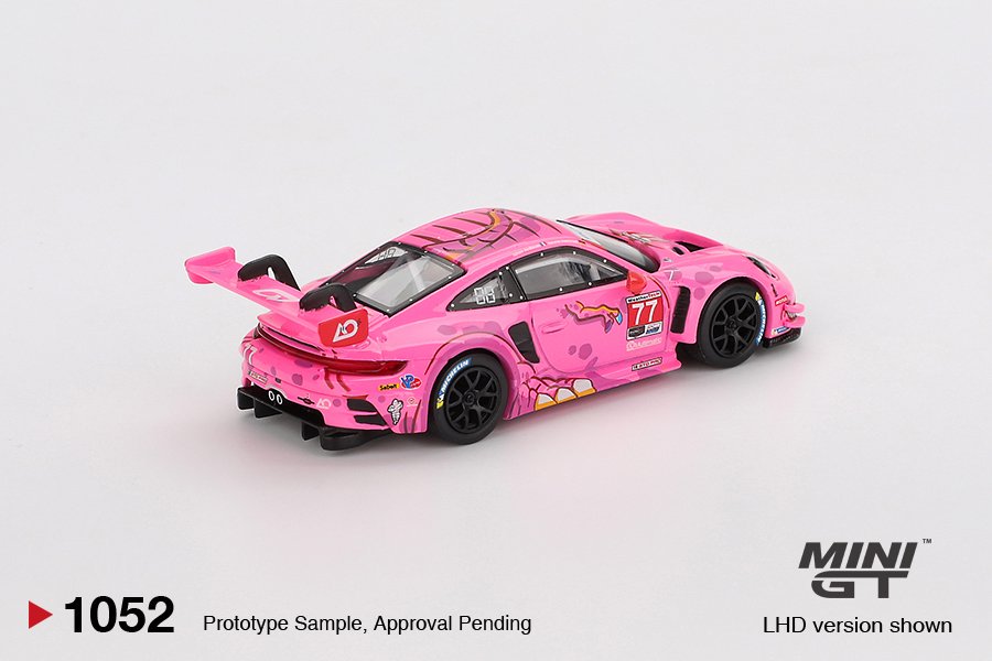 [ETA:  Dec 2025 ] Mini GT 1/64 Porsche 911 GT3 R #77 AO Racing 2024 IMSA ROAD AMERICA