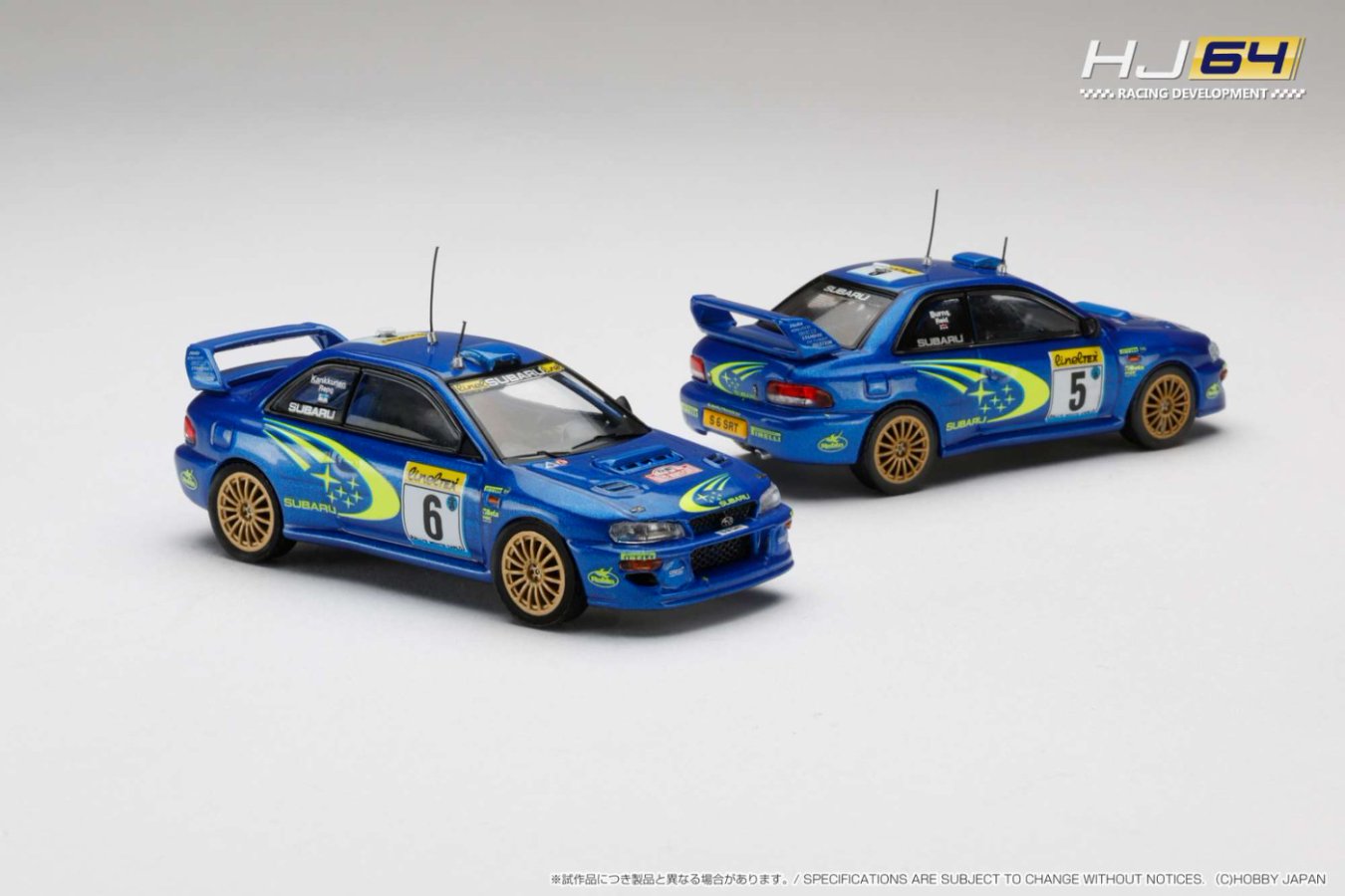 [ETA:  Feb 2026 ] Hobby Japan 1/64 SUBARU IMPREZA WRC 1999 MONTE CARLO