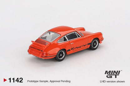 [ETA:  Apr 2026 ] Mini GT 1/64 Porsche 911 Carrera RS 2.7 Tangerine with Black Livery