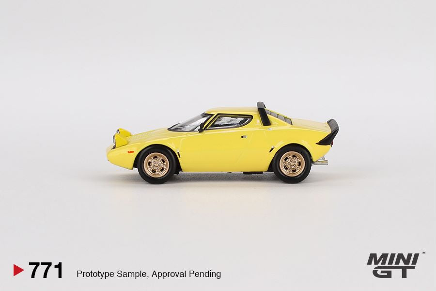 Mini GT 1/64 Lancia Stratos HF Stradale Giallo Fly