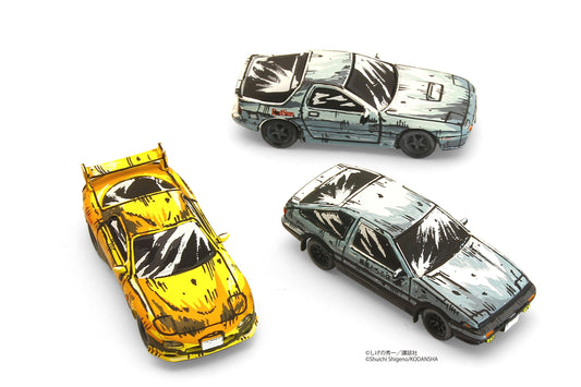 [ETA:  Aug 2024 ] Kyosho 1/64 Initial D Comic edition 3 cars set