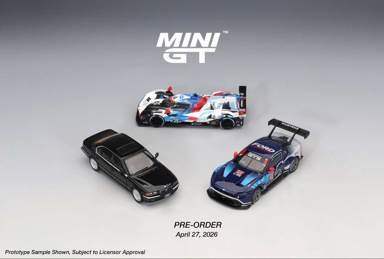 [ETA:  Jan 2027 ] Mini GT 1/64 BMW M Hybrid V8 GTP #25 BMW M Team RLL 2024 IMSA Daytona 24 Hrs
