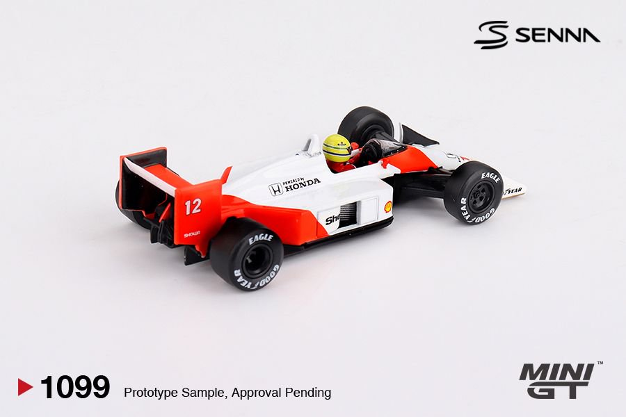 [ETA:  Mar 2026 ] Mini GT 1/64 McLaren MP4/4 #12 Ayrton Senna 1988 Japanese Grand Prix  Winner