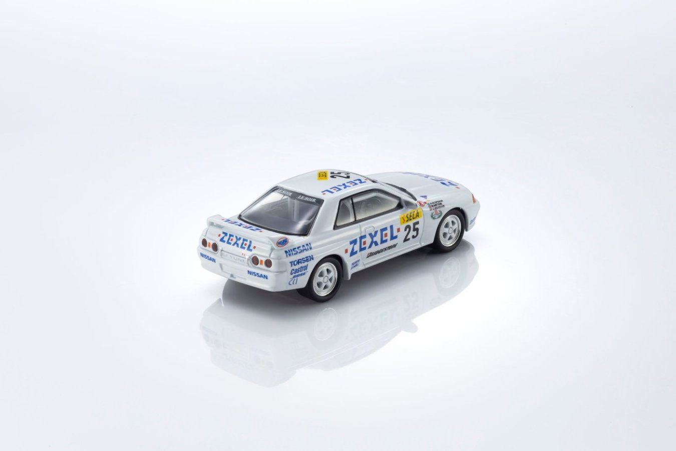 Kyosho 1/64 ZEXEL SKYLINE GT-R (R32) #25 – Black Ice Diecast