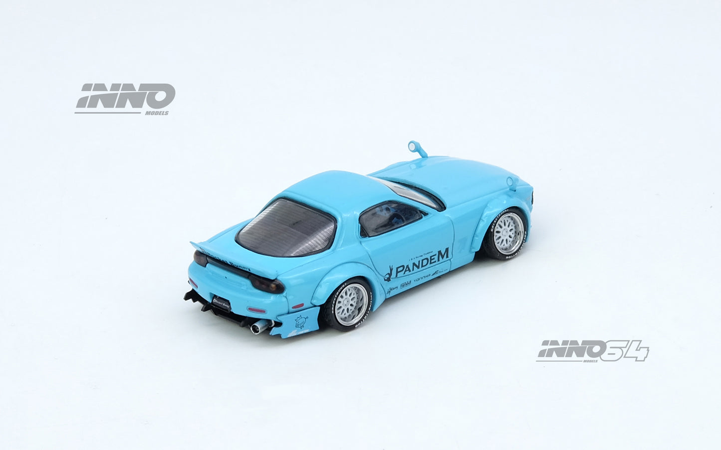 [ETA:  Feb 2028 ] Inno64 1/64 PANDEM ROCKET BUNNY RX7 (FD3S) Tiffany Blue