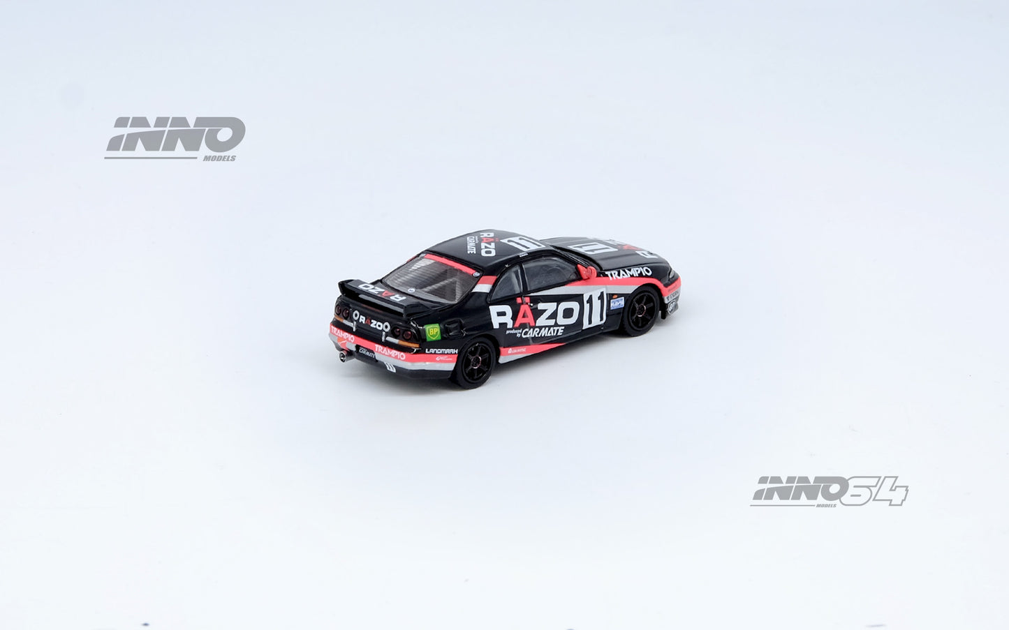 [ETA:  Jun 2025 ] Inno64 1/64 NISSAN SKYLINE GT-R R33 #11 "RAZO TRAMPIO"
N1 Super Endurance Series - SENDAN HIGHLAND 1995 Winner