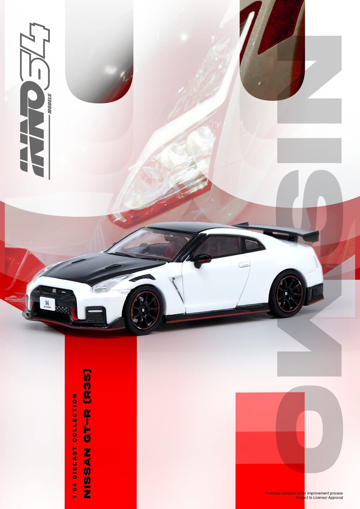 [ETA:  Jun 2025 ] Inno64 1/64 NISSAN GT-R (R35) NISMO White