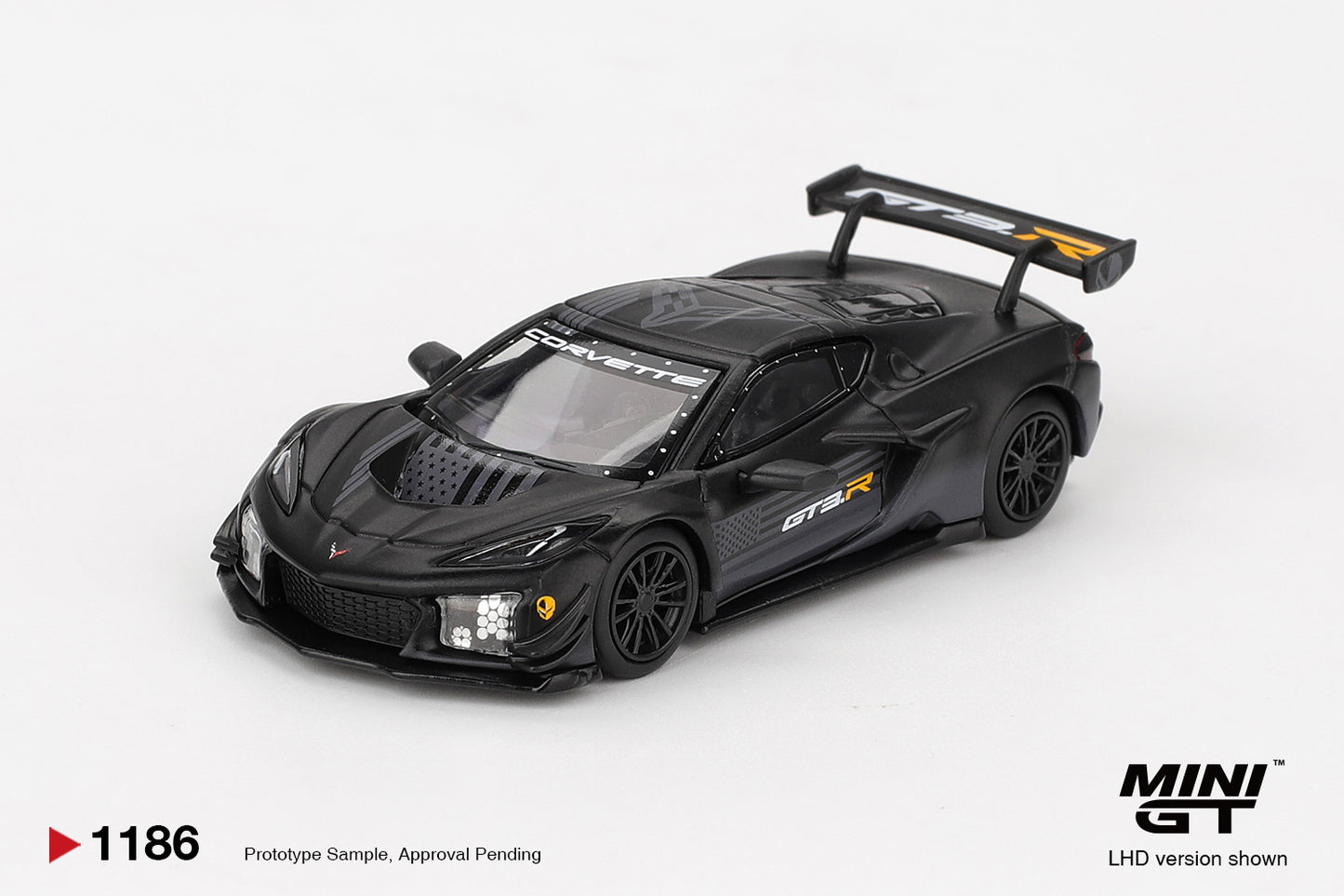Mini GT 1/64 Chevrolet Corvette Z06 GT3.R MGT01186-BLCH