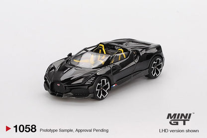 [ETA:  Dec 2025 ] Mini GT 1/64 Bugatti W16 Mistral Black