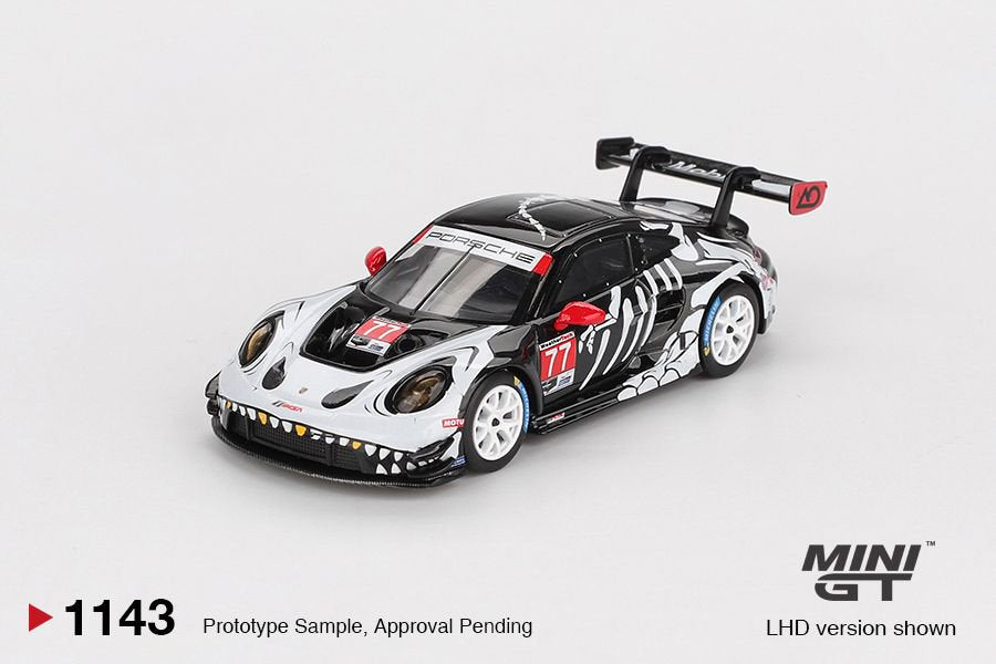 [ETA:  Apr 2026 ] Mini GT 1/64 Porsche 911 GT3 R #77 AO Racing  2025 IMSA  Petit Le Mans