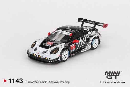[ETA:  Apr 2026 ] Mini GT 1/64 Porsche 911 GT3 R #77 AO Racing  2025 IMSA  Petit Le Mans