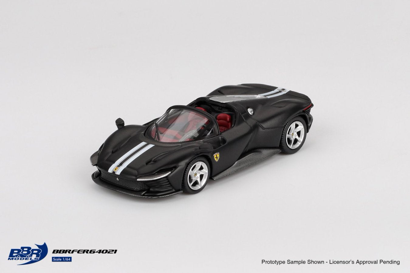 ETA: May 2026 ] BBR Models 1/64 Ferrari Daytona SP3 Matt Black