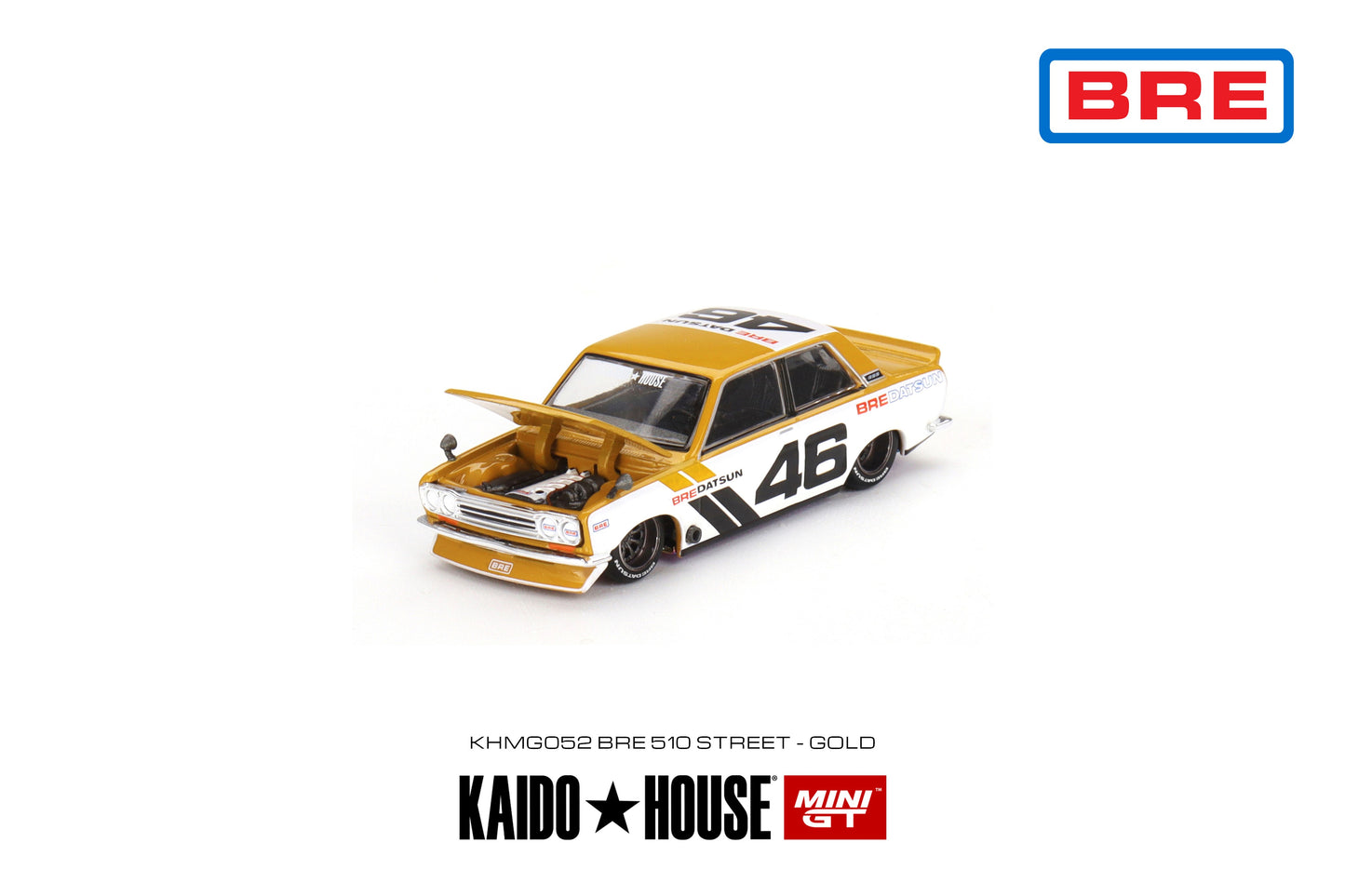 Mini GT x  Kaido★House 1:64 Datsun 510 Pro Street BRE V3 Limited Edition