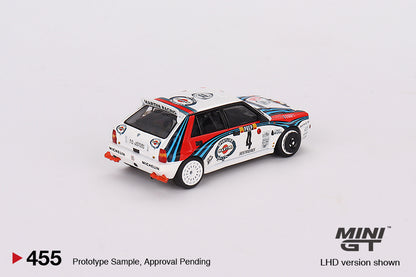Mini GT 1/64 Lancia Delta HF 92 Rally Monte Carlo Winner #4 ***in clamshell blisters***