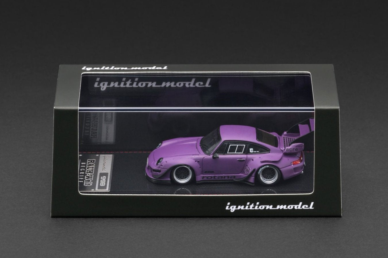 ETA: Mar 2026 ] Ignition Model 1/64 RWB 993 Matte Purple – Black