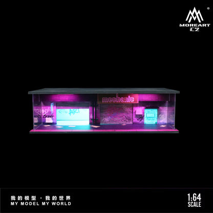 MoreArt 1/64 Cyperpunk 02 Theme with LED Light(MO914302)
Size: 30 x 15 x 8.5cm