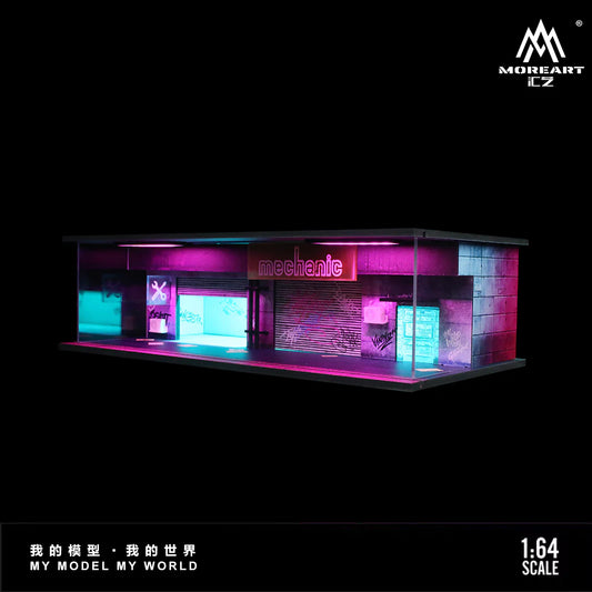 MoreArt 1/64 Cyperpunk 02 Theme with LED Light(MO914302)
Size: 30 x 15 x 8.5cm