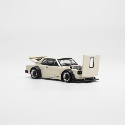 Pop Race 1/64 KPGC10 V8 Drift White