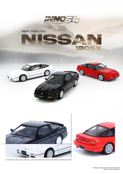 [ETA:  Sep 2024 ] Inno64 1/64 NISSAN 180SX Black