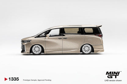 [ETA:  Jan 2027 ] Mini GT 1/64 Toyota Vellfire 40 KUHL Gold Metallic