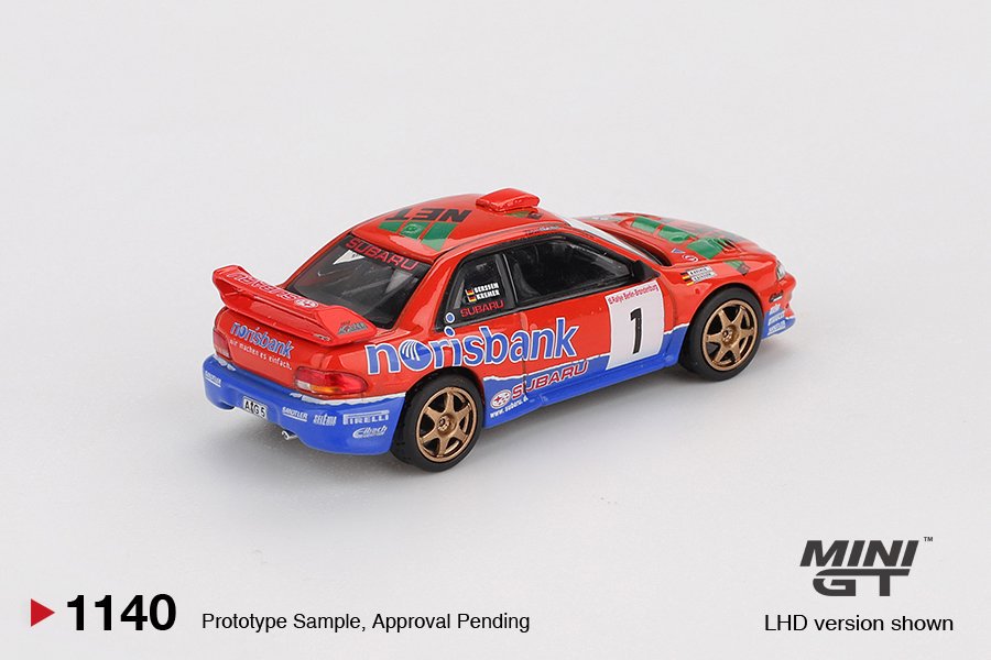 [ETA:  Apr 2026 ] Mini GT 1/64 Subaru Impreza WRC97 #1 1999 DRM Champion
